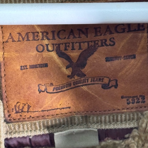 Tan Lightweight Shirt Jacket with Suede Texture - Picture 5 of 6